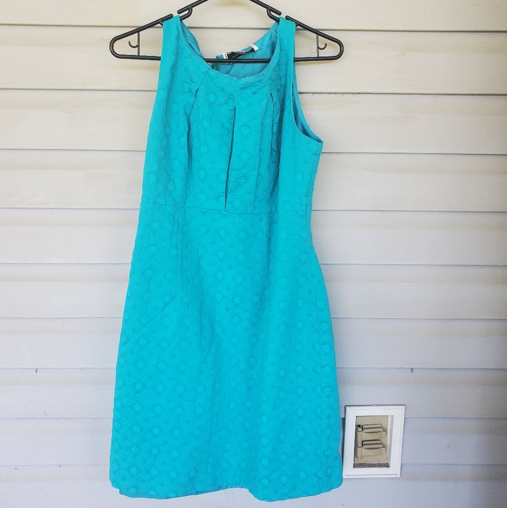Turquoise dress